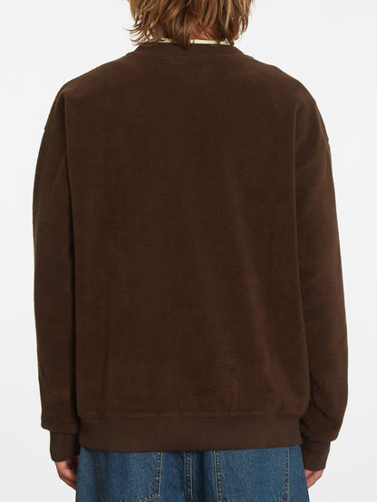 Too Kool Sweatshirt - DARK BROWN