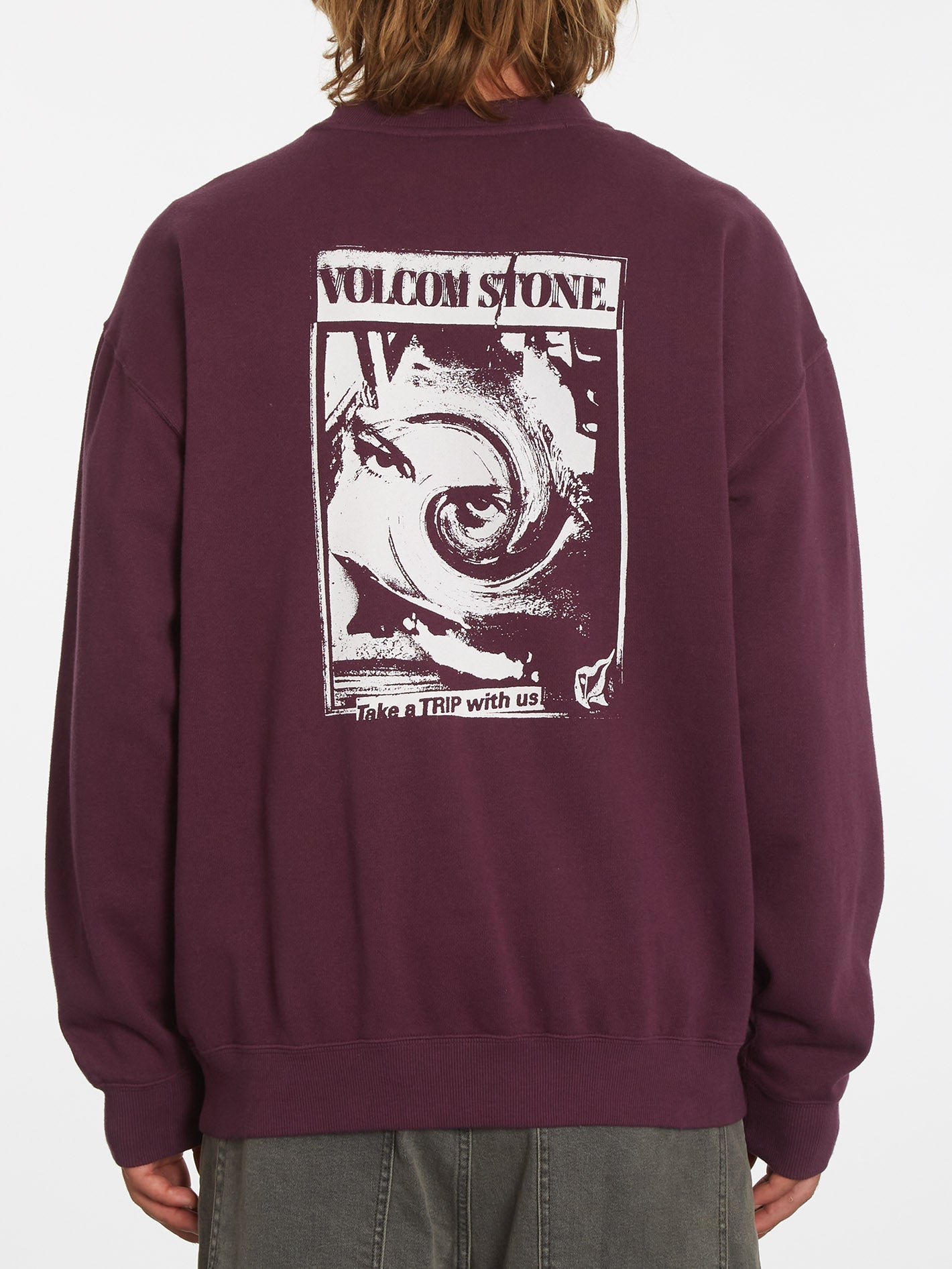 No Recess Sweatshirt - MULBERRY