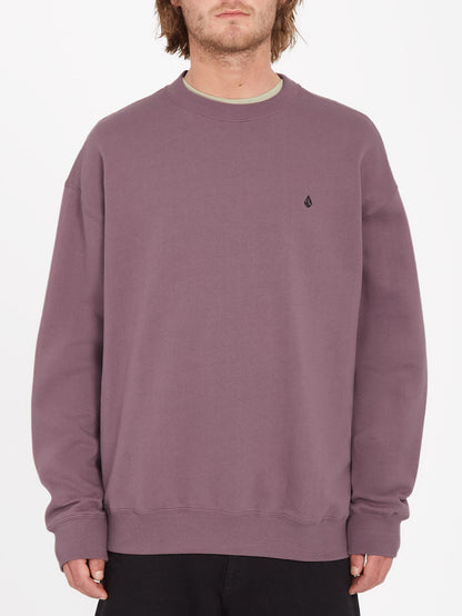 Single Stone Sweatshirt - BORDEAUX BROWN