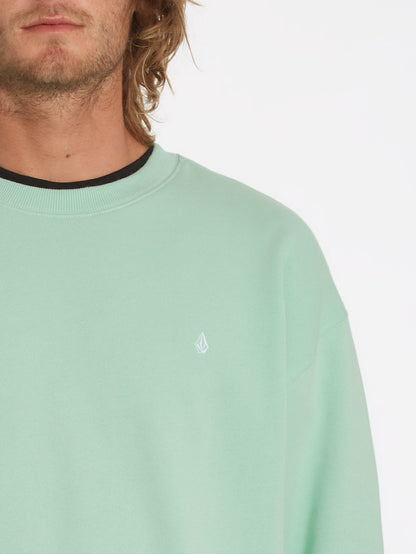 Single Stone Sweatshirt - LICHEN GREEN