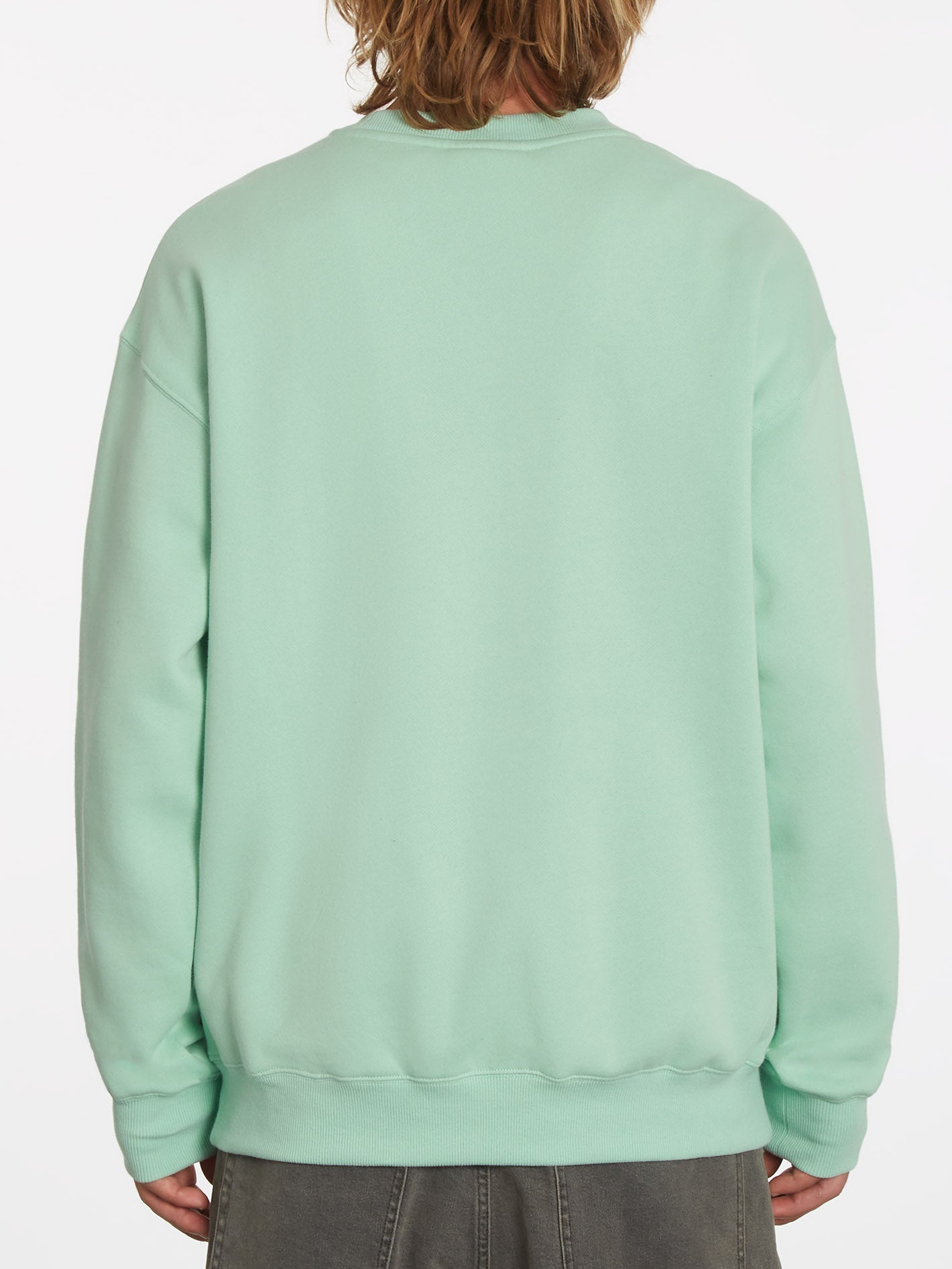 Single Stone Sweatshirt - LICHEN GREEN