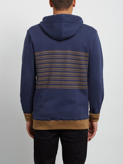 Threezy Zip Hoodie - Deep Blue
