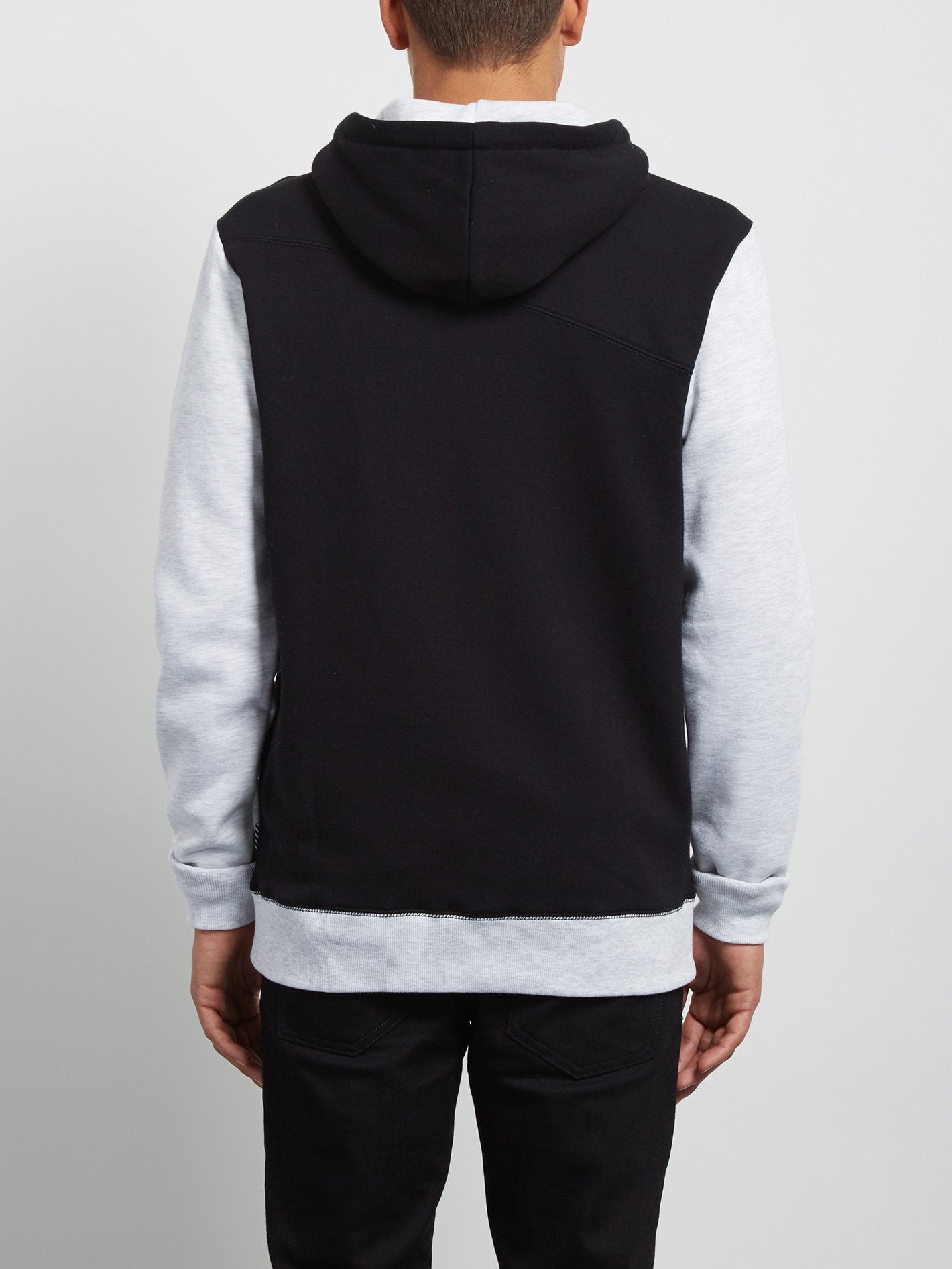 Single Stone Division Zip Hoodie - Black