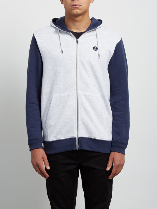 Single Stone Division Zip Hoodie - Mist