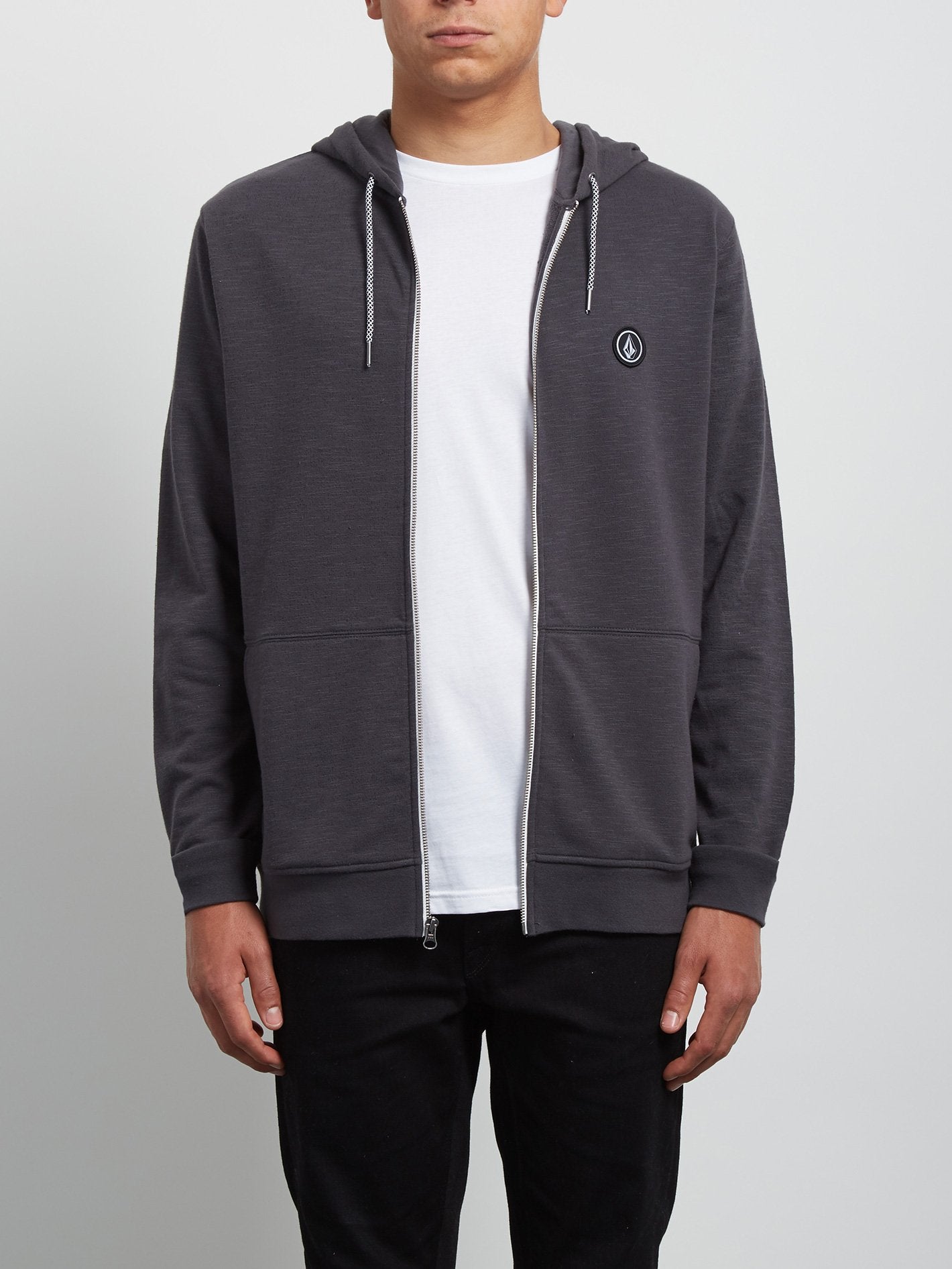 Litewarp Zip Hoodie - Heather Black