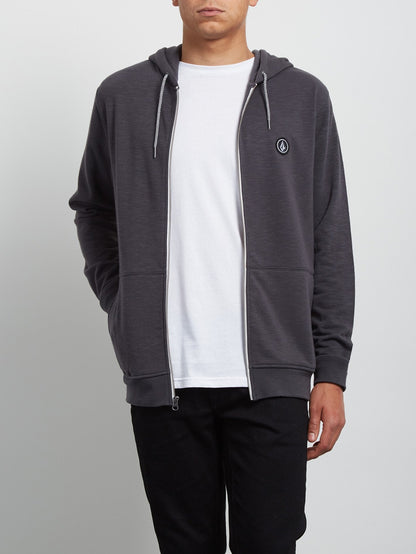 Litewarp Zip Hoodie - Heather Black