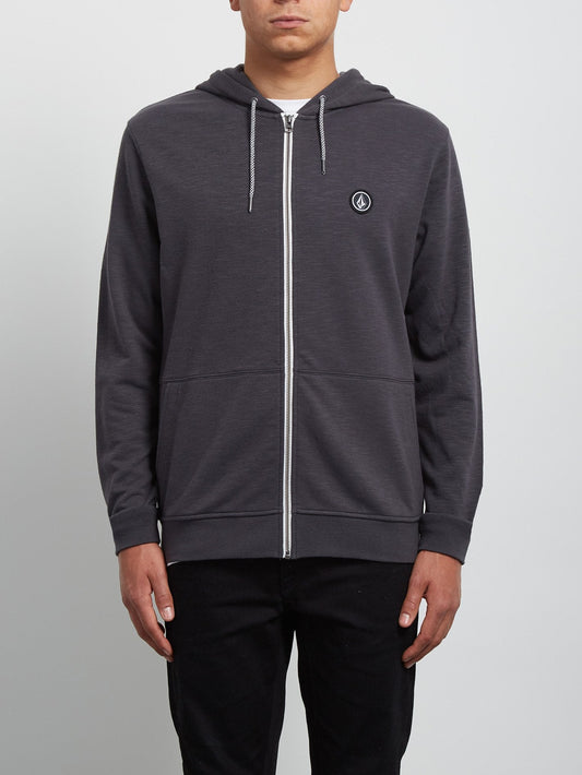 Litewarp Zip Hoodie - Heather Black