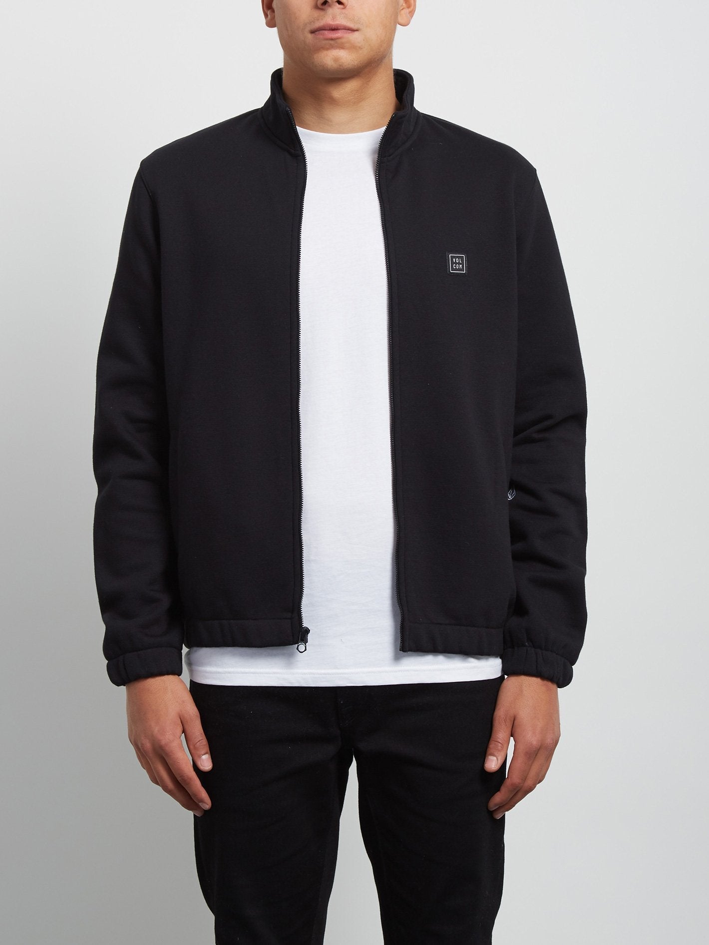 Hutson Zip Sweatshirt - Black