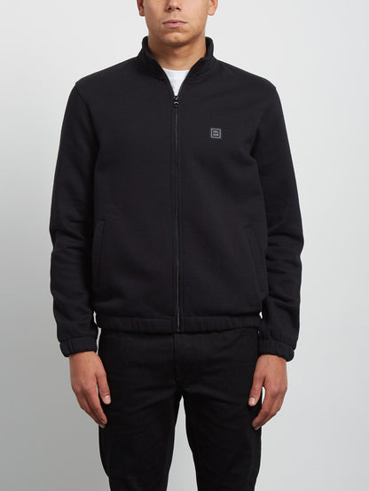 Hutson Zip Sweatshirt - Black