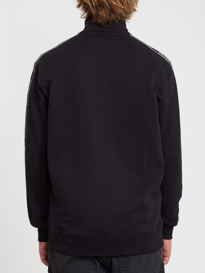 Veeline Zip Sweater - Black