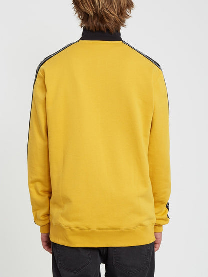 Veeline Zip Sweater - Gold