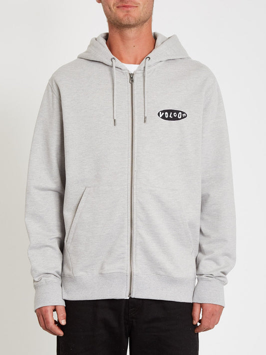 Supply Stone Zip Sweatshirt - Heather Grey
