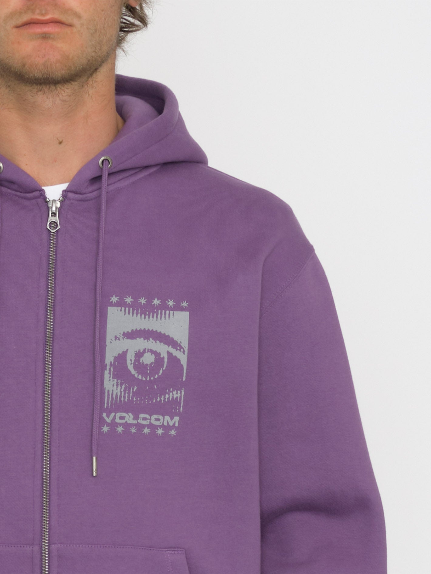 Watanite Zip Hoodie - DEEP PRUPLE