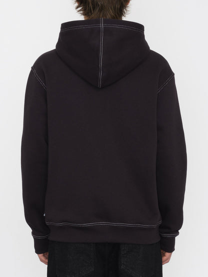 Workard Zip Hoodie - BLACK