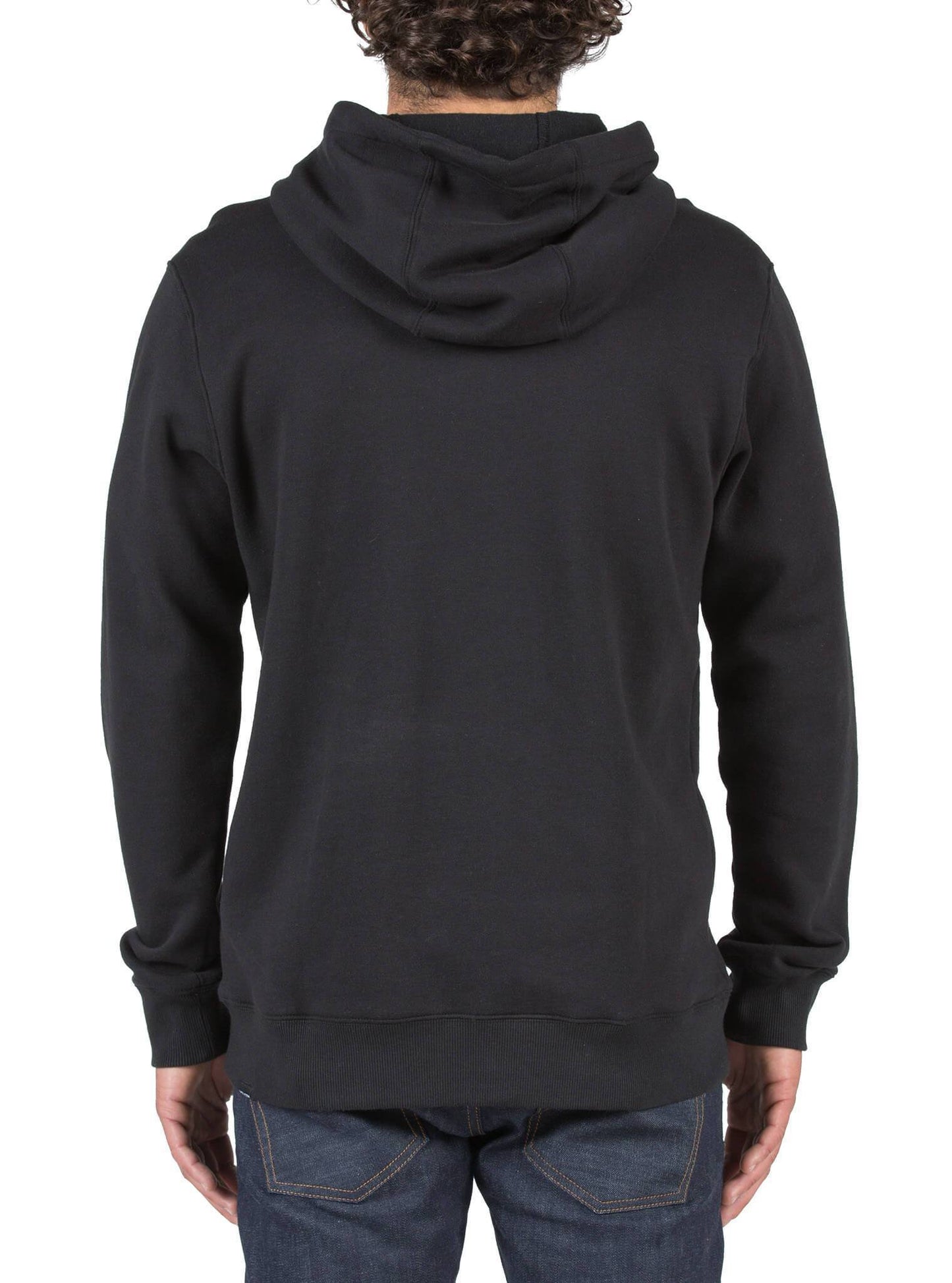 SNGL STN ZIP BLACK