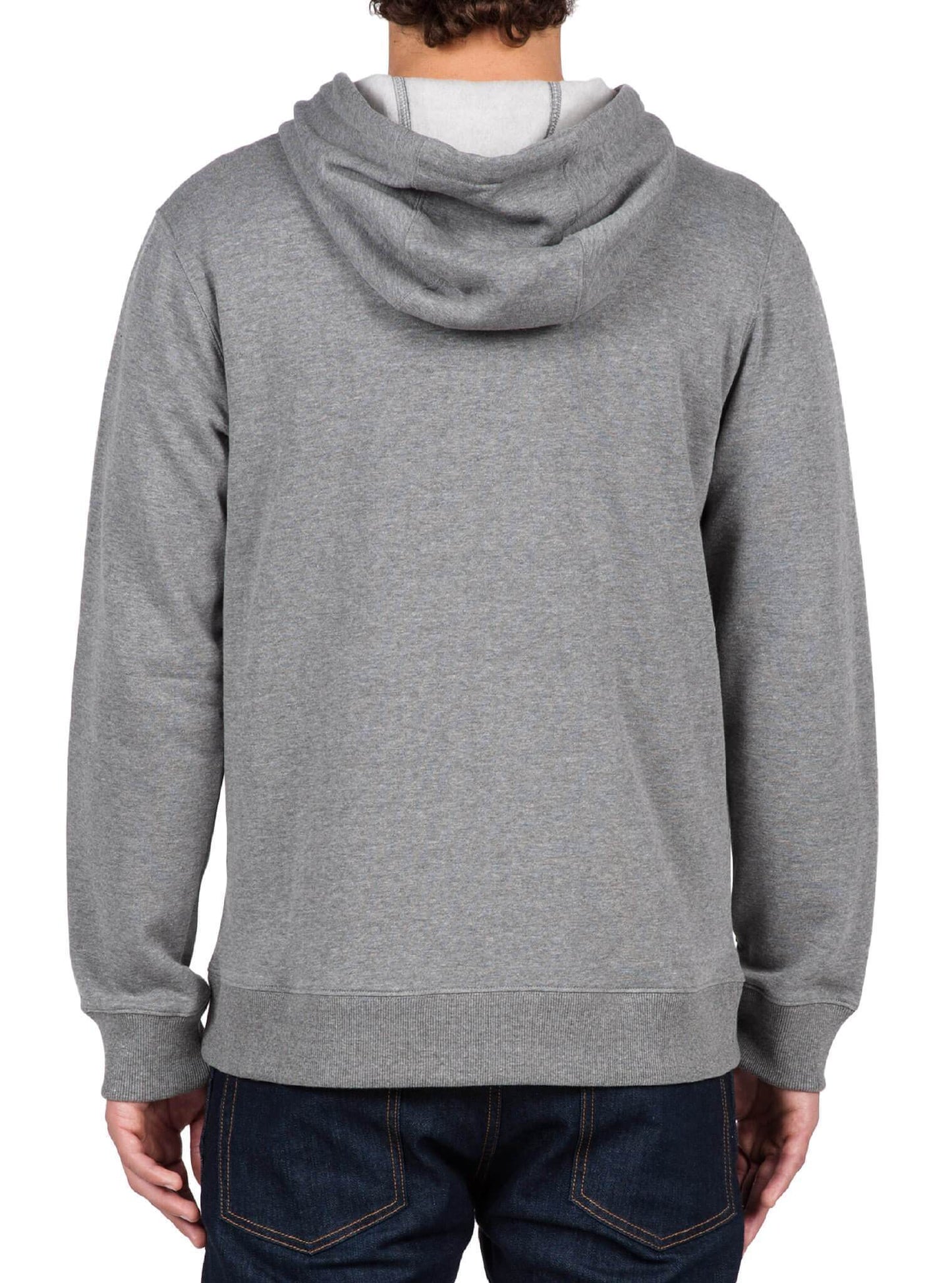 SNGL STN ZIP DARK GREY