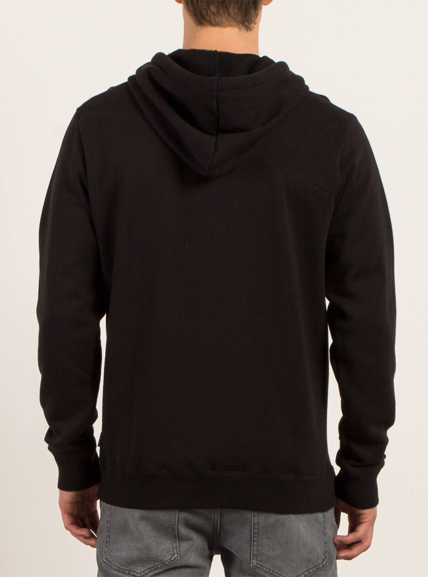 Stone Zip Hoodie - Black