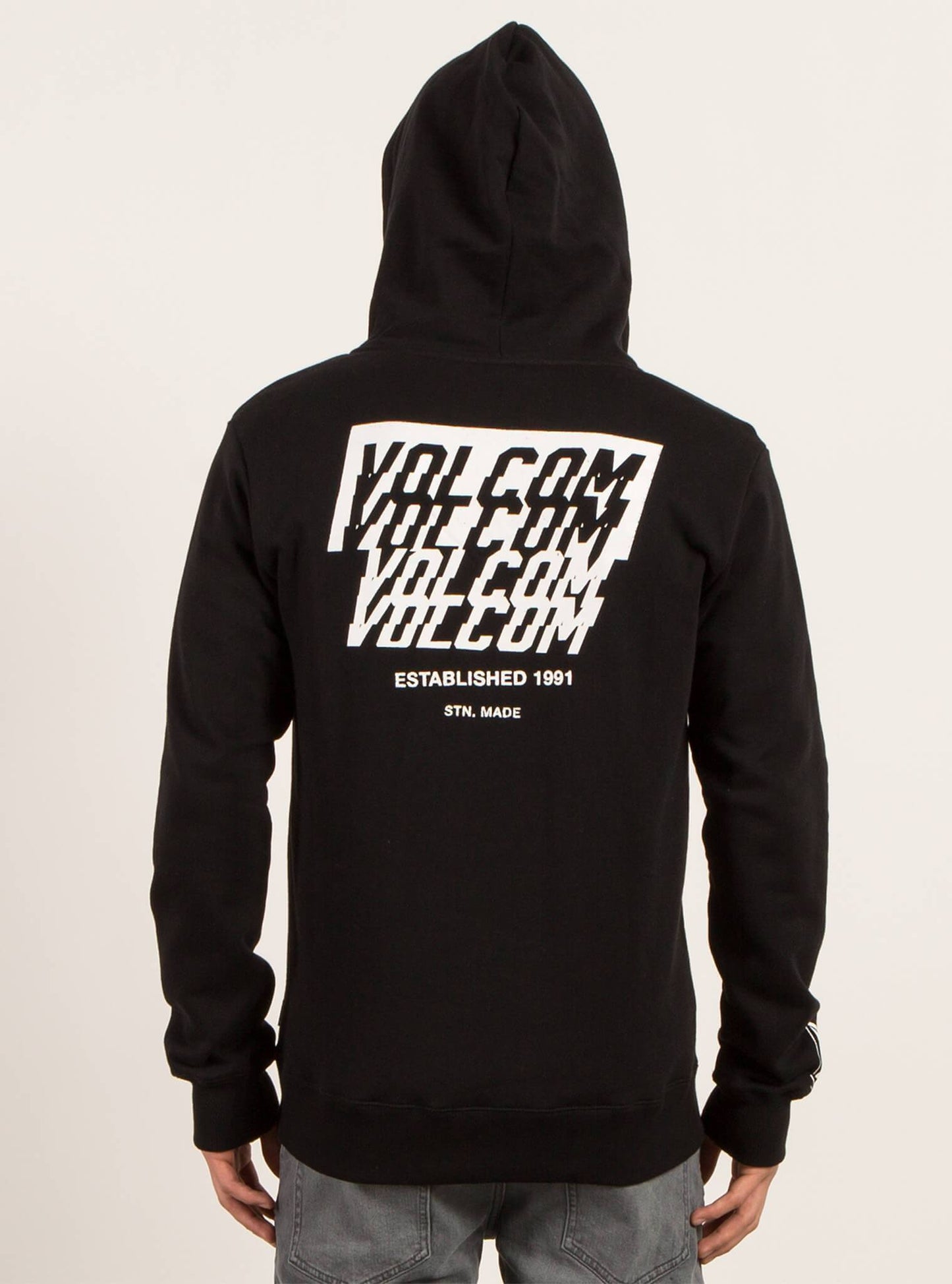 Supply Stone Zip Hoodie - Black