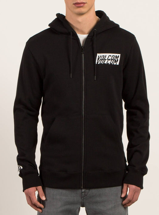 Supply Stone Zip Hoodie - Black