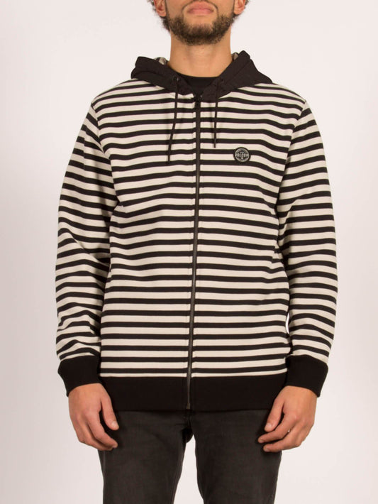 KRAYSTONE ZIP HEATHER BLACK
