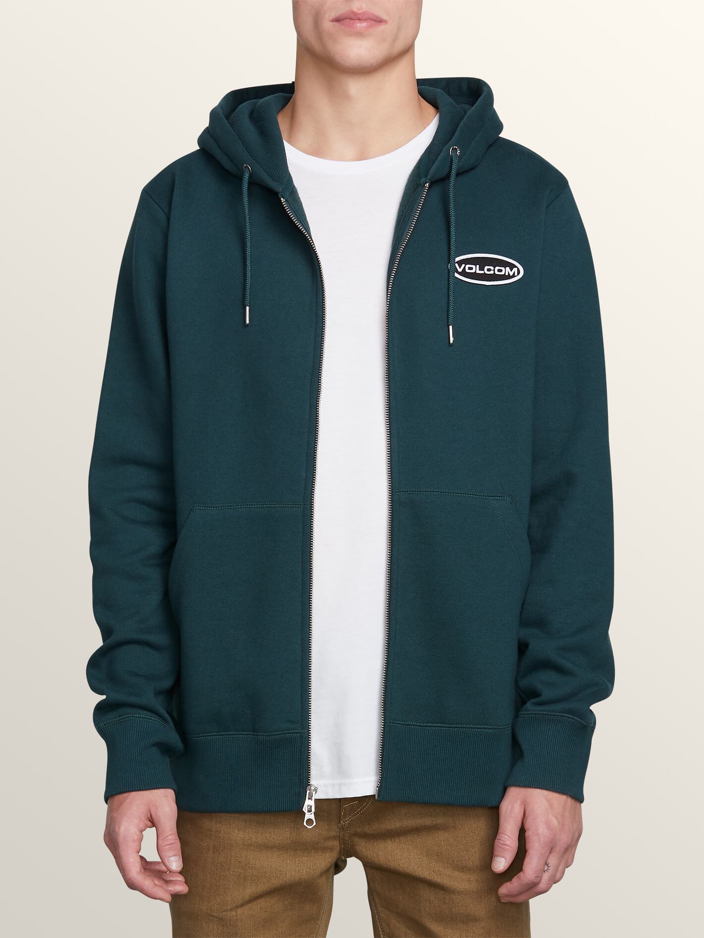 Shop Zip Hoodie - Dark Pine