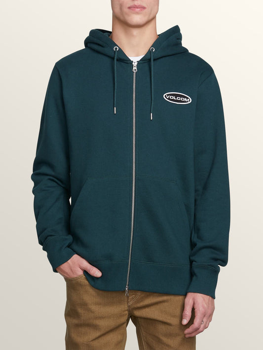 Shop Zip Hoodie - Dark Pine