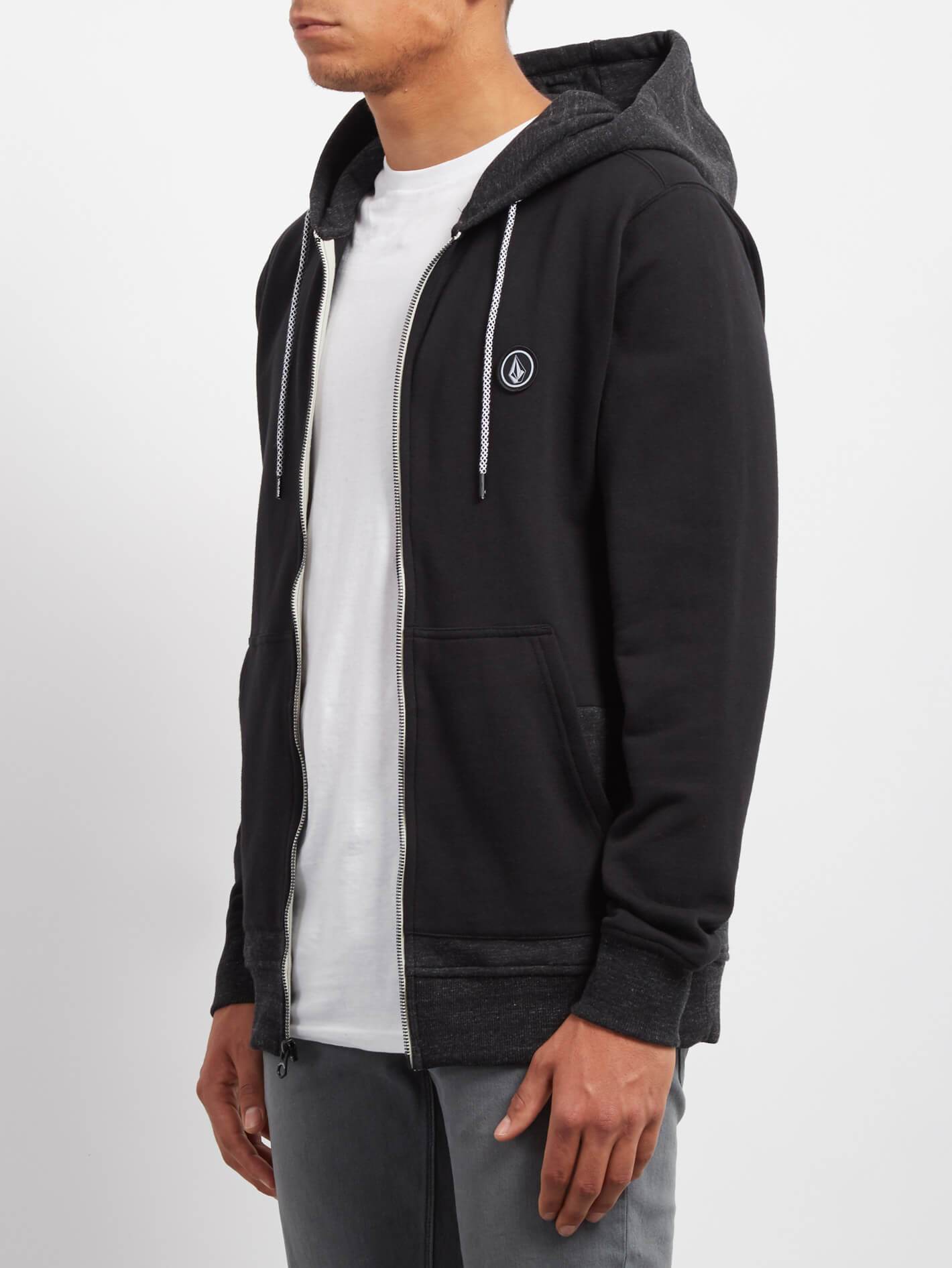 Backronym Zip Sweaters - Black