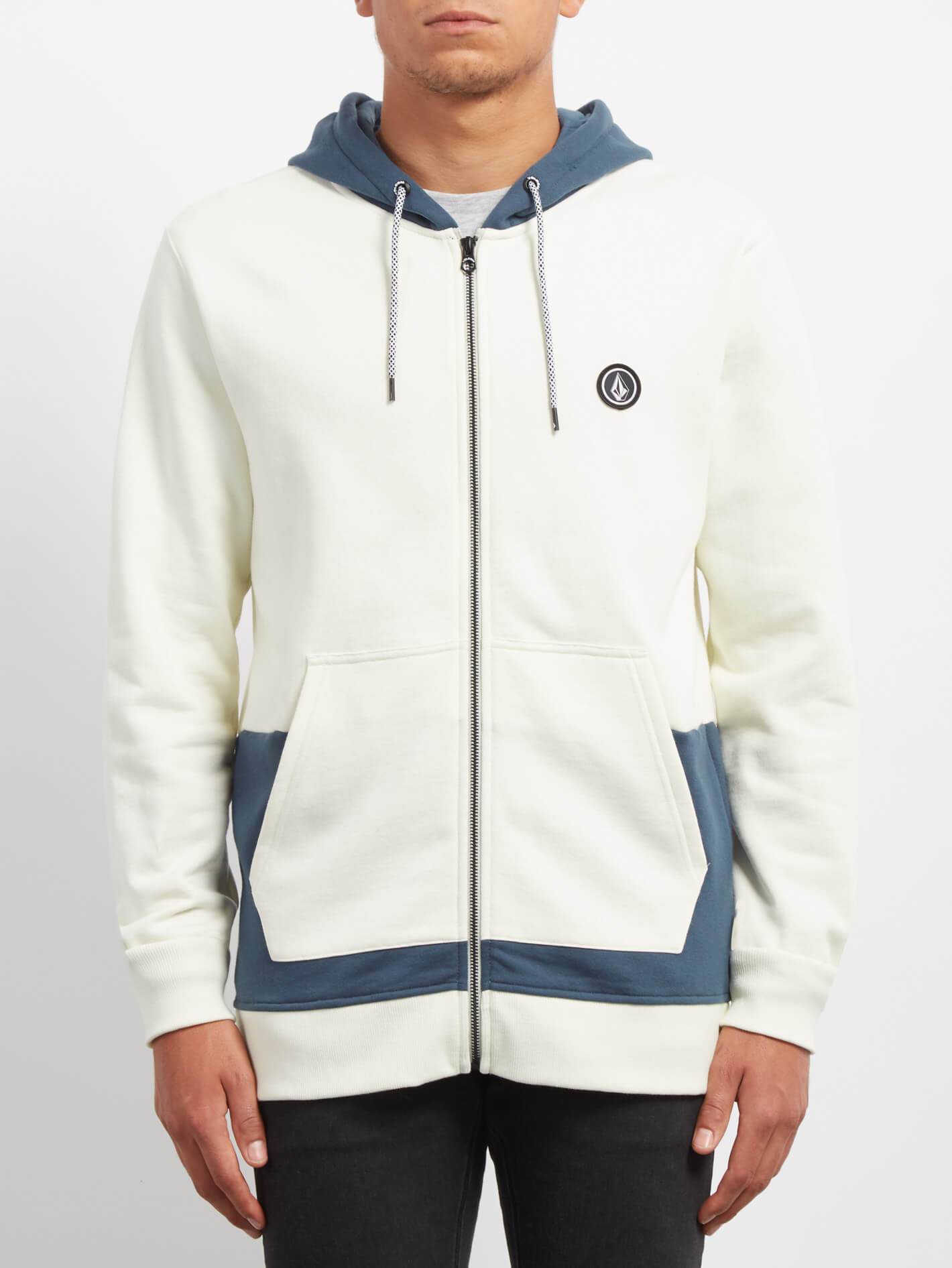 Backronym Zip Sweaters - Dirty White