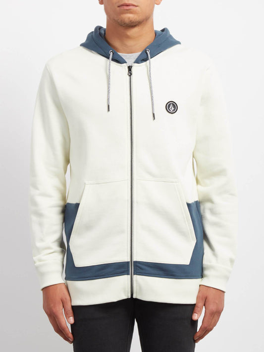 Backronym Zip Sweaters - Dirty White
