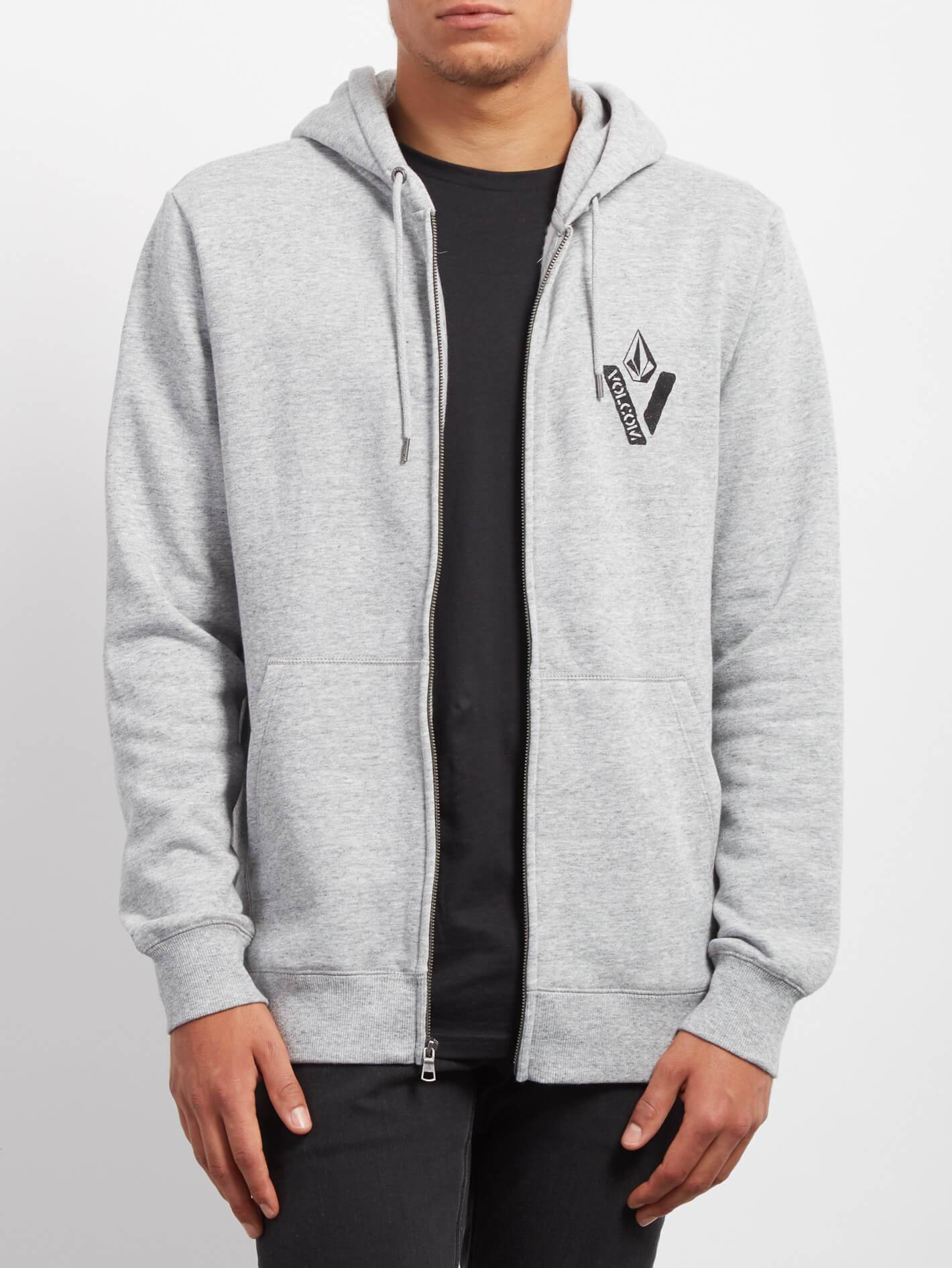 Supply Stone Zip Sweaters - Storm