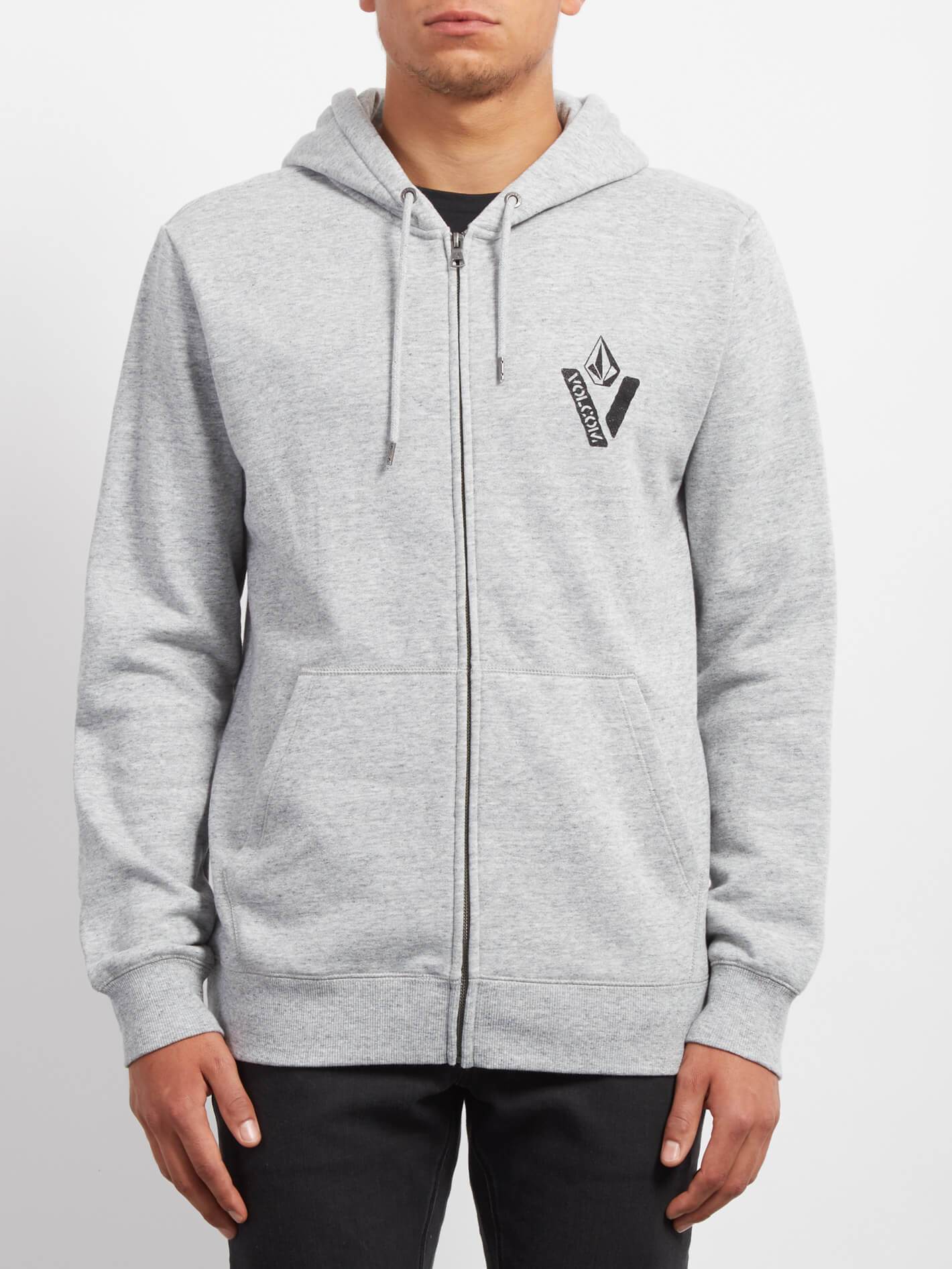 Supply Stone Zip Sweaters - Storm