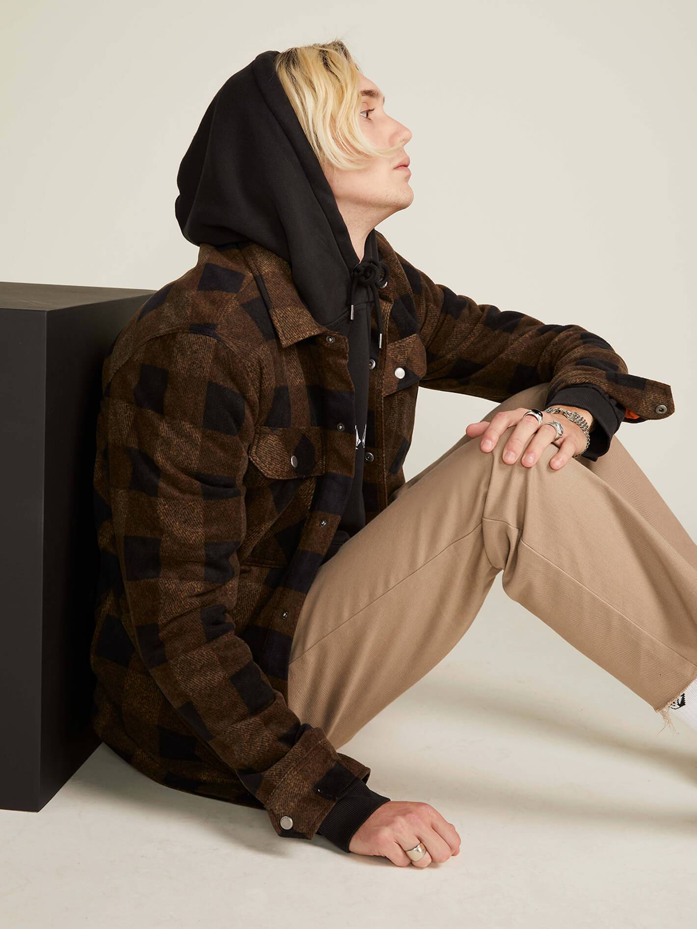 Bower Polar Fleece Sweaters - Old Gold