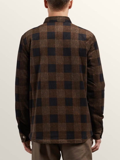 Bower Polar Fleece Sweaters - Old Gold