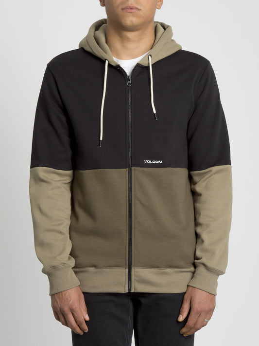 Single Stone Div Zip Hoodie - Military