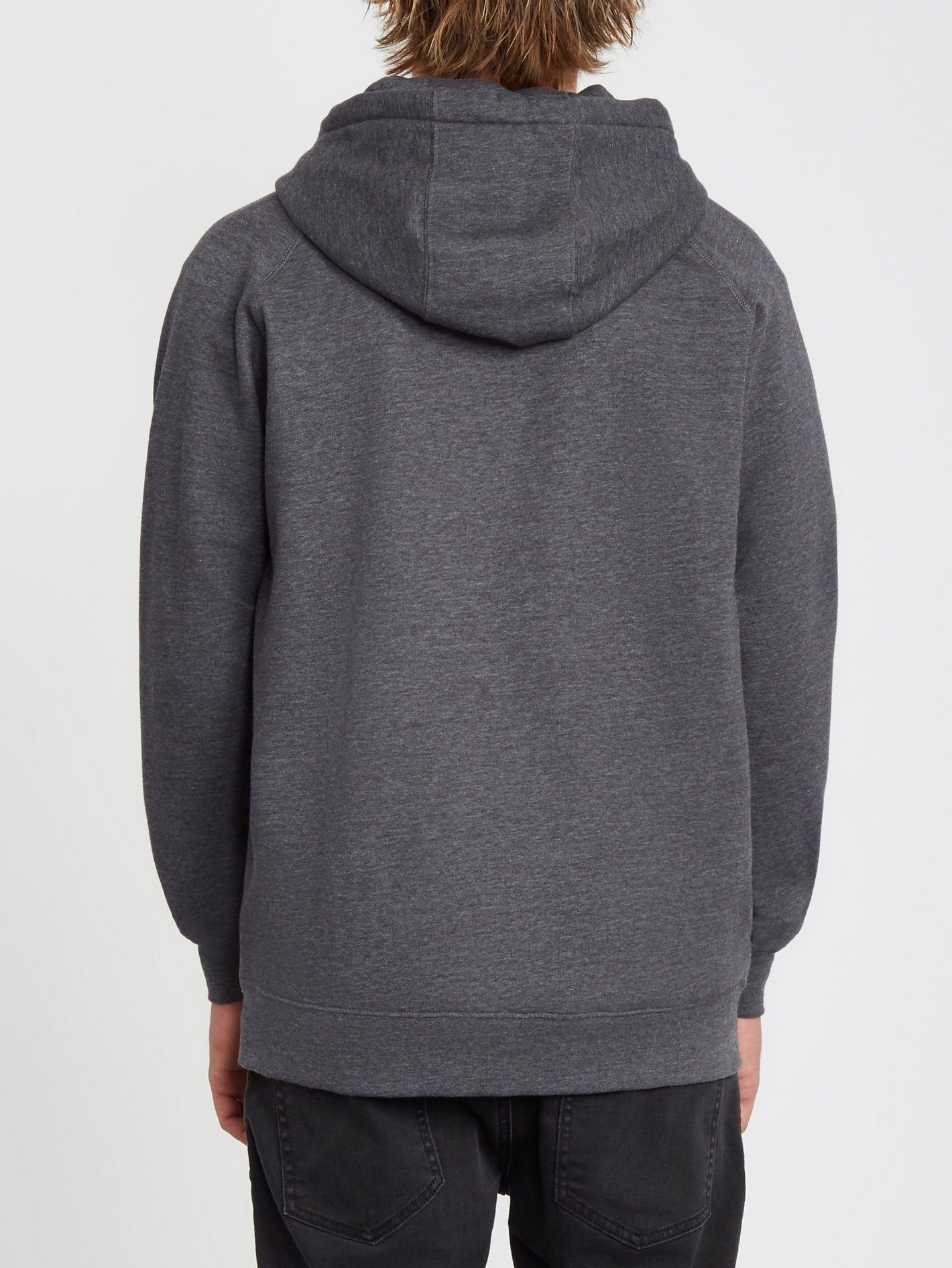 Timesoft Zip Hoodie - Black