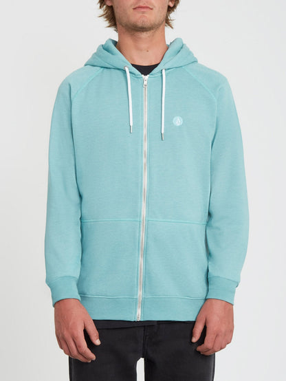 Timesoft Zip Hoodie - Mysto Green