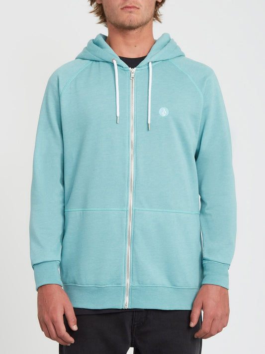 Timesoft Zip Hoodie - Mysto Green