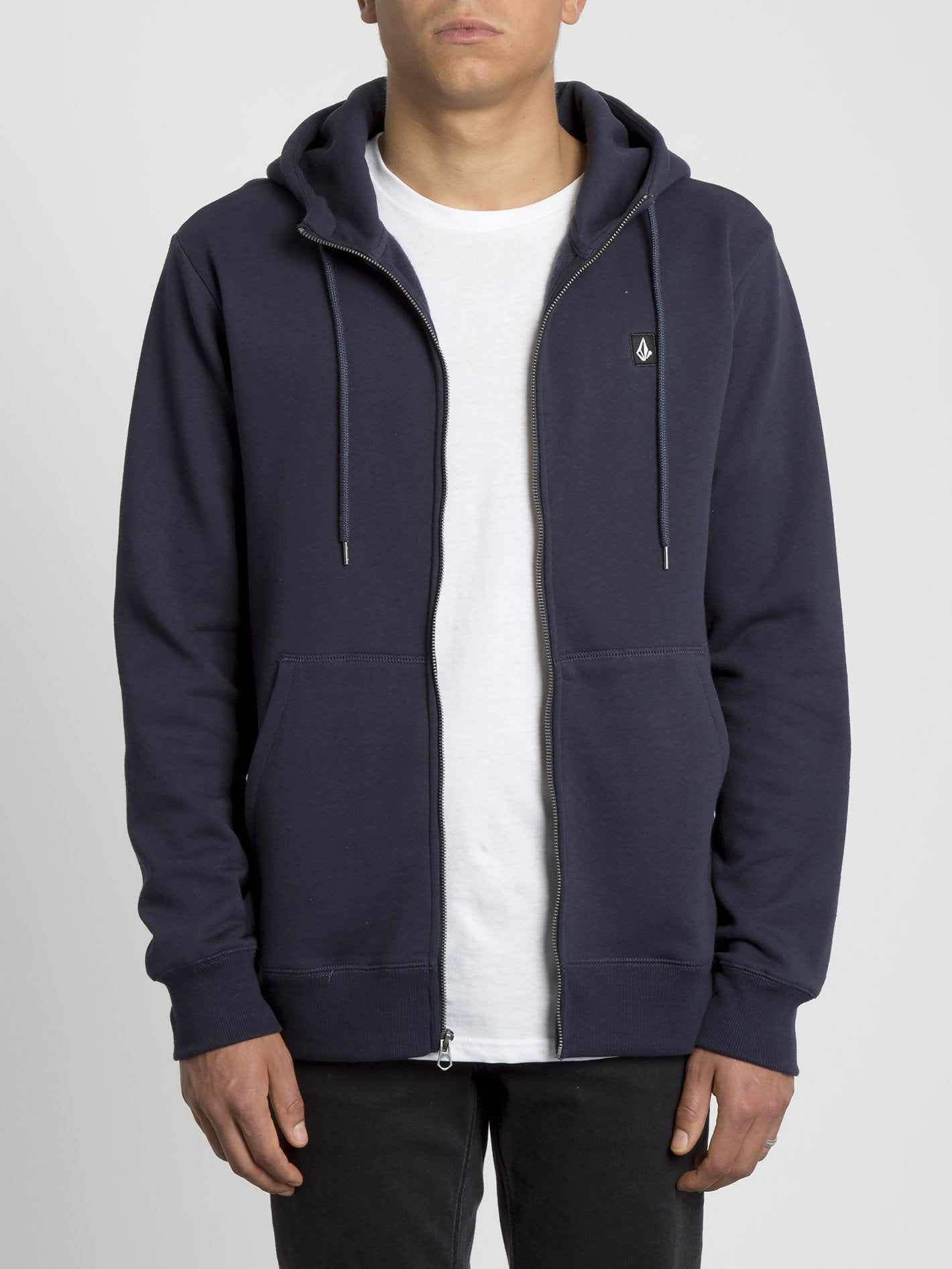 Single Stone Zip Hoodie - Navy