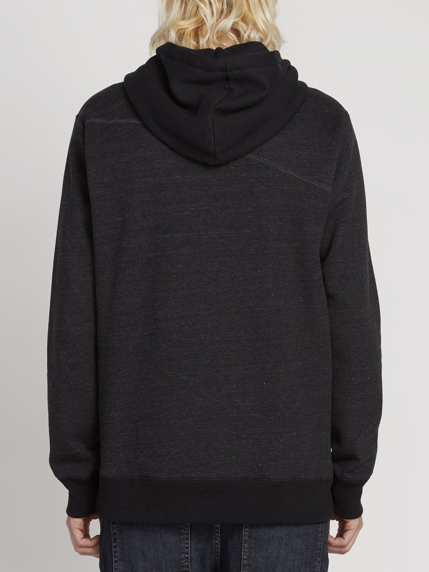 Single Stone Zip Hoodie - Sulfur Black
