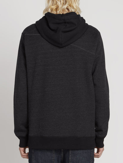 Single Stone Zip Hoodie - Sulfur Black