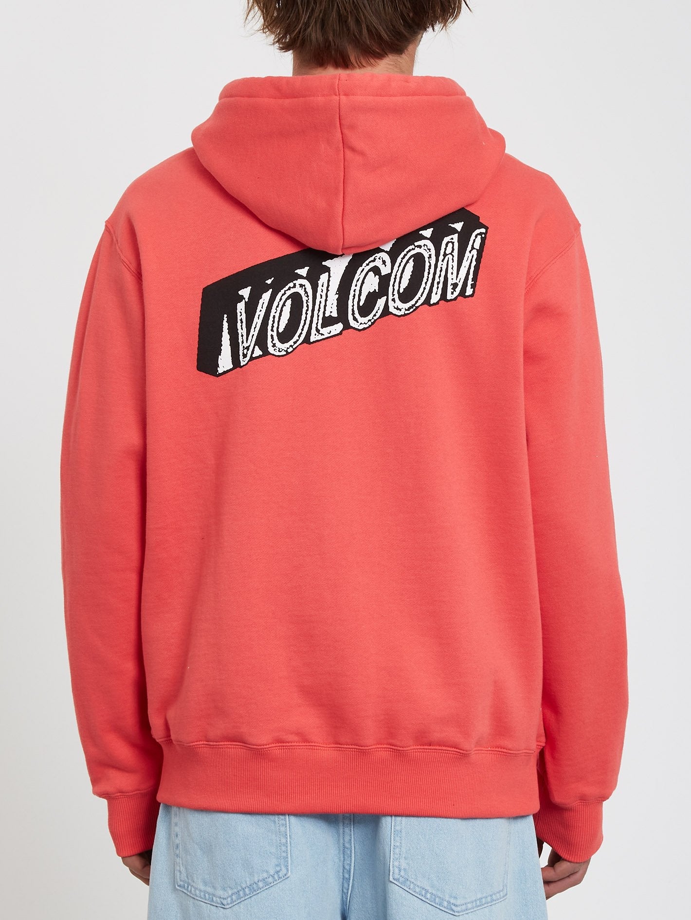 Extends Zip Fleece Hoodie - CAYENNE