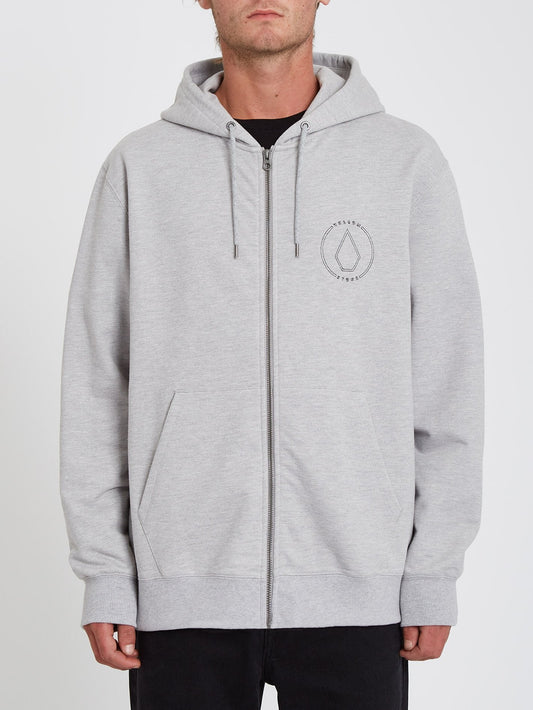 Extends Zip Hoodie - HEATHER GREY