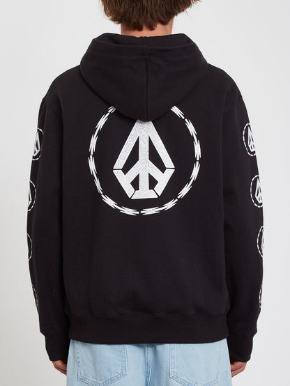 Extends Zip Fleece Hoodie - NEW BLACK