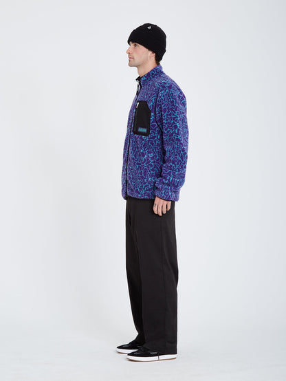 Muzzer Fuzzar Zip Sweatshirt - PRT-PRINT