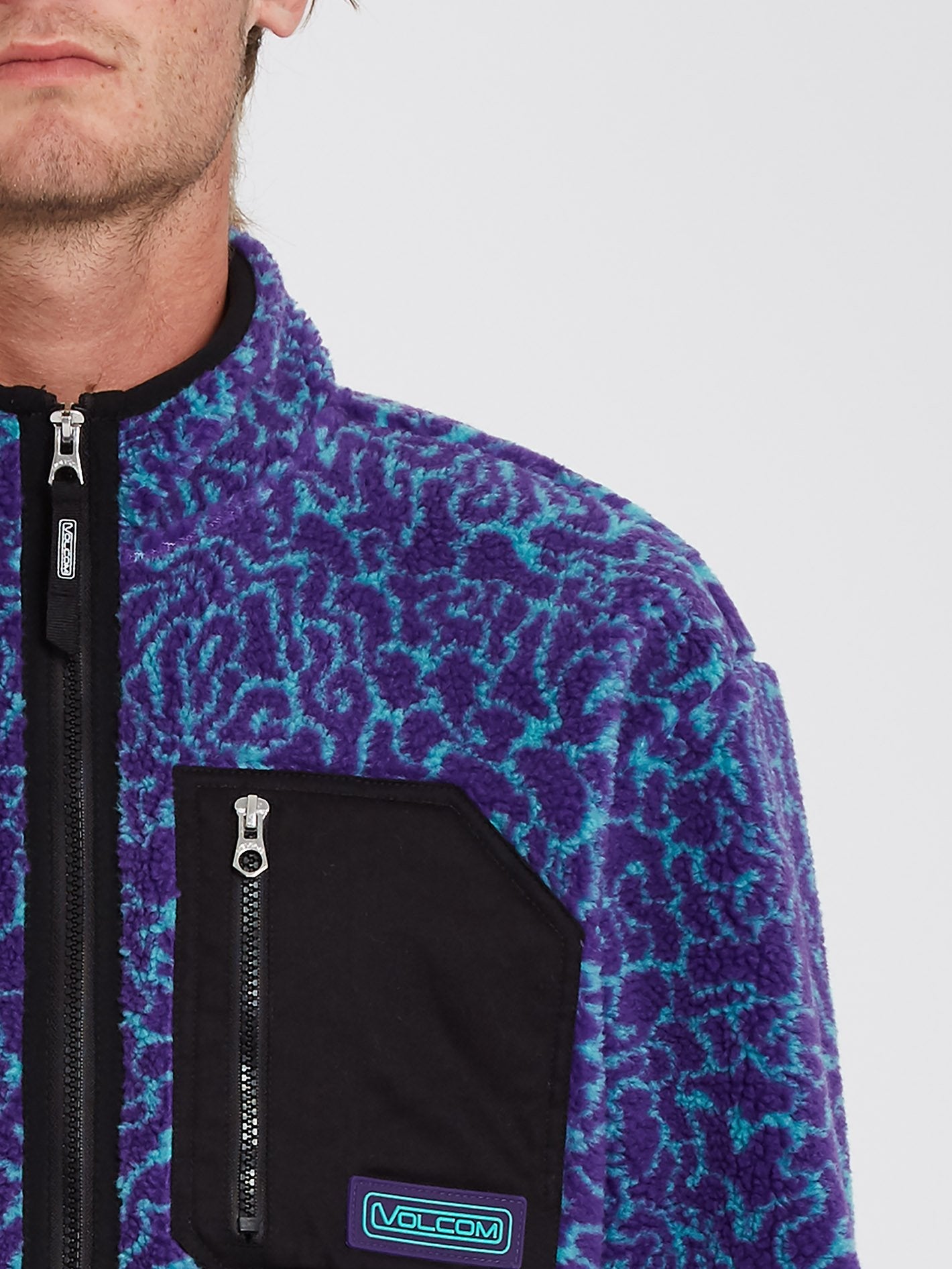 Muzzer Fuzzar Zip Sweatshirt - PRT-PRINT