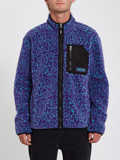 Muzzer Fuzzar Zip Sweatshirt - PRT-PRINT
