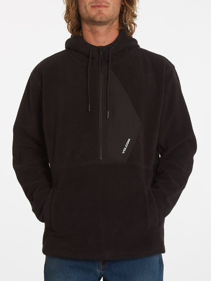 Unerstand Half Zip Sweatshirt - BLACK