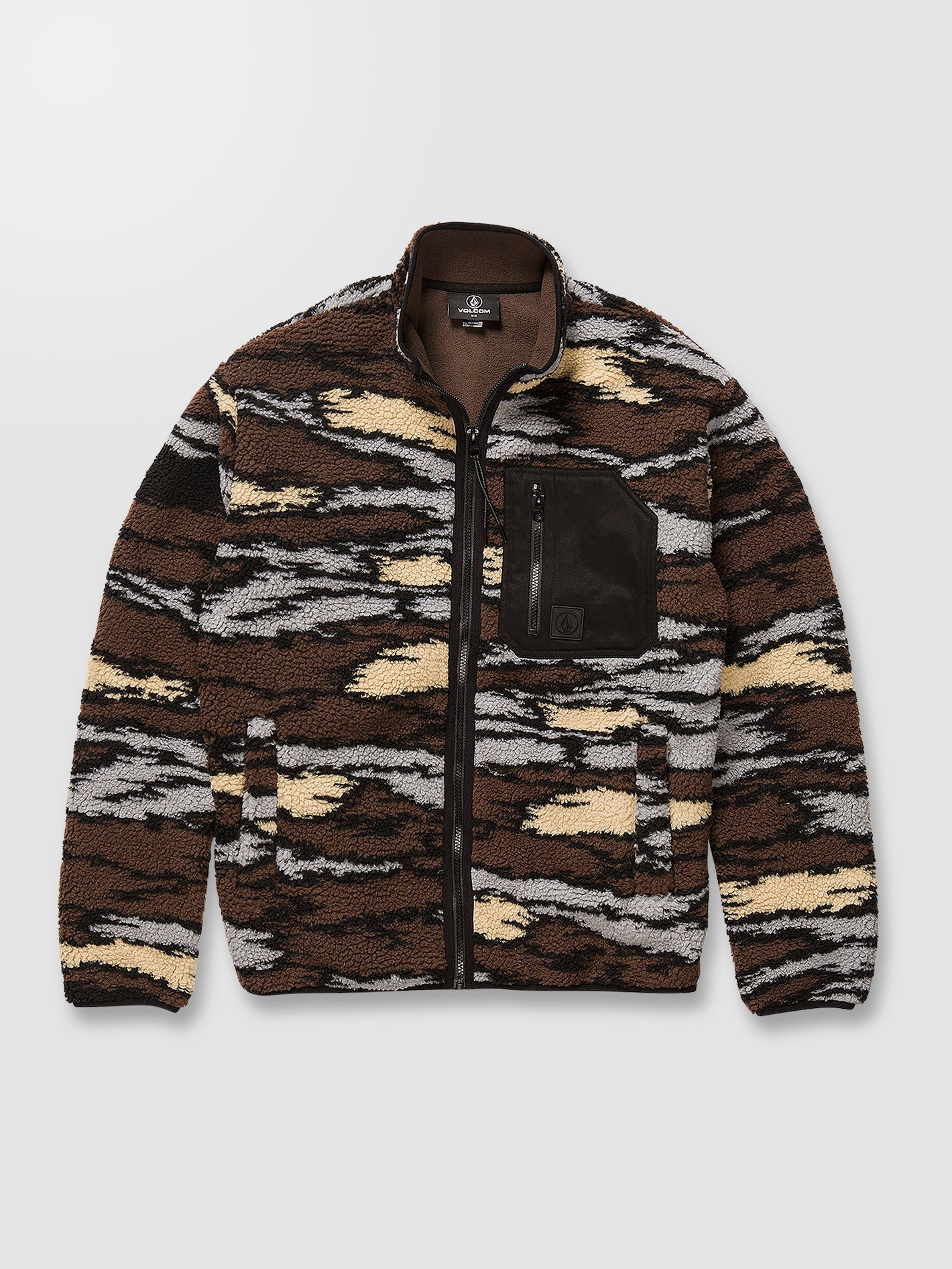 Muzzer Fuzzar Zip Sweatshirt - BARK BROWN