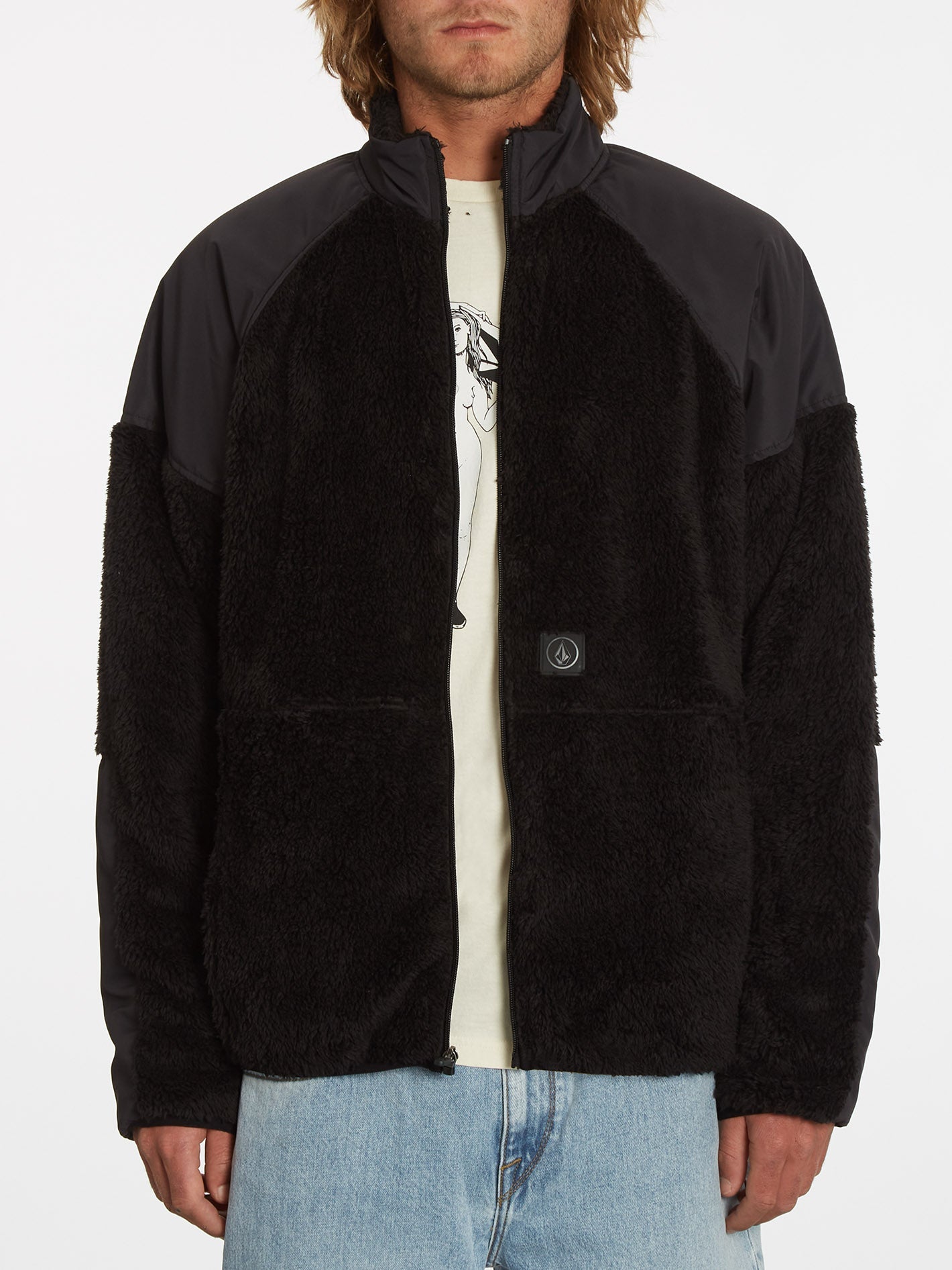 Runtime Error Zip Sweatshirt - BLACK