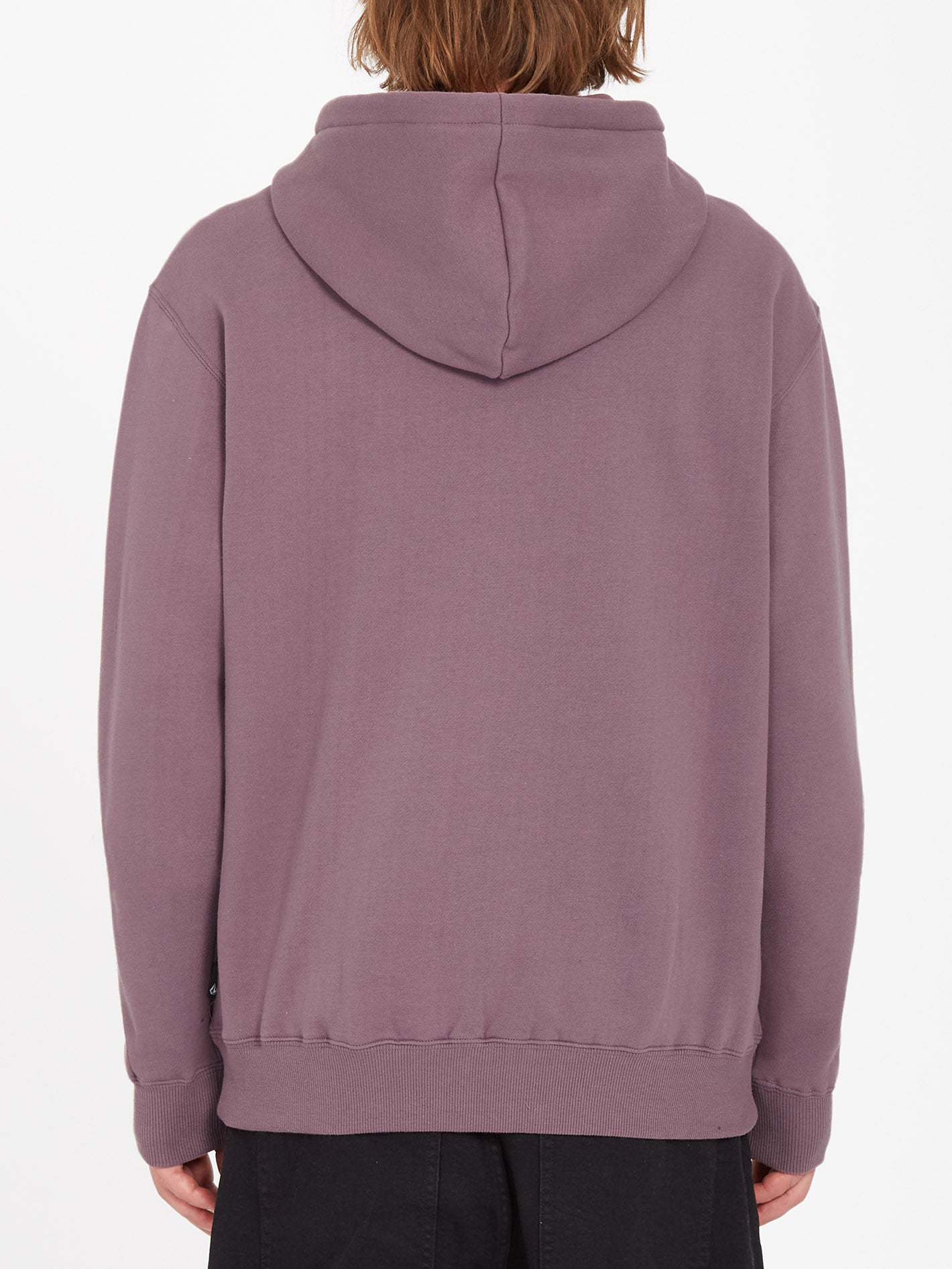 Single Stone Zip Hoodie - BORDEAUX BROWN